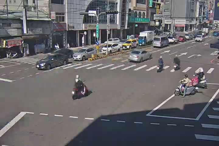 台中市北屯區北屯路/太原路(右側車流往文心路)