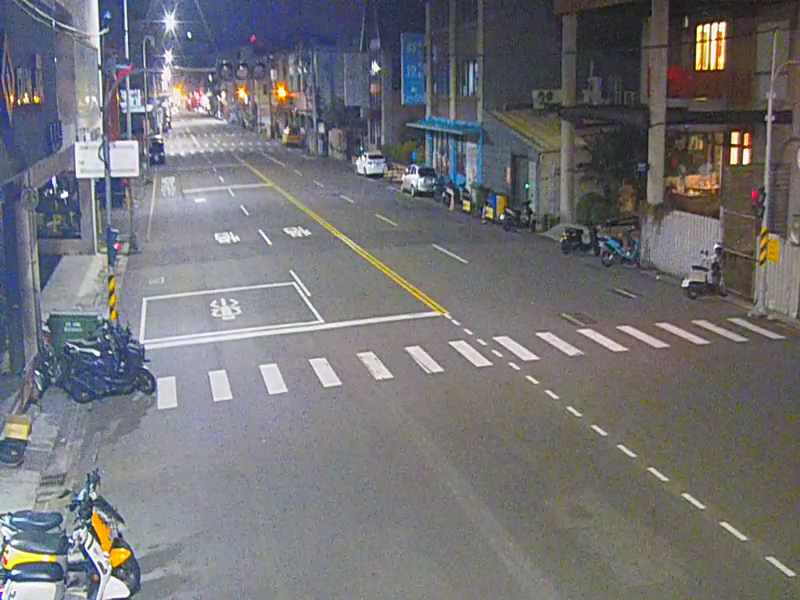 台中市道路 [07223(i)]甘肅路/甘河路(右側車流往文心路) Gansu Rd./Ganhe Rd. (Right side Traffic flow to Wenxin Rd.) 距離672公尺