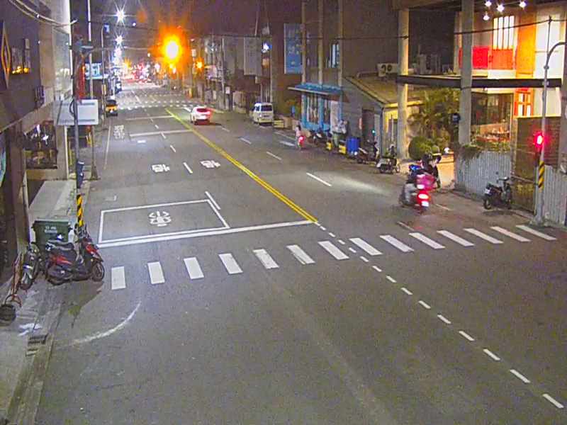 甘肅路/甘河路(右側車流往文心路)