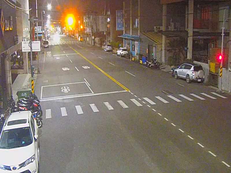 甘肅路/甘河路(右側車流往文心路)