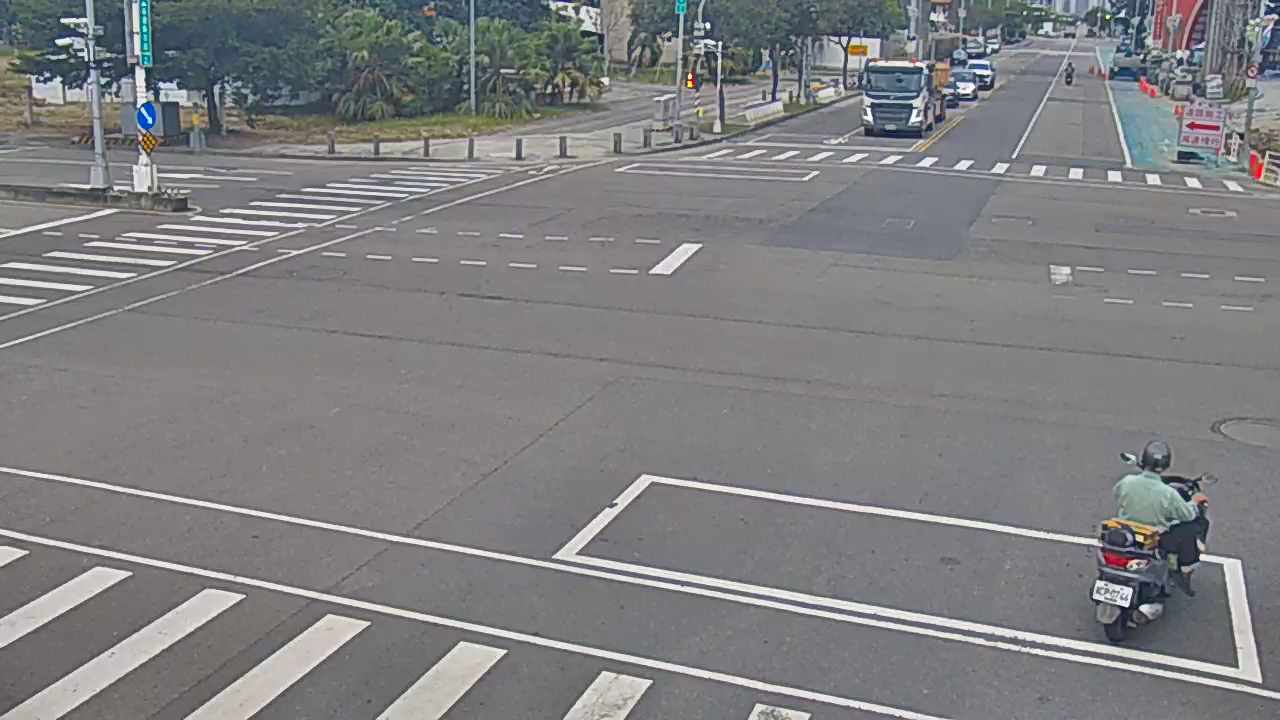 台中市道路 [06181]崇德十九路/崇德路三段(右側車流往四平路)Chongde 19th Rd/Chongde Rd (Right side Traffic flow to Siping Rd ) 距離347公尺