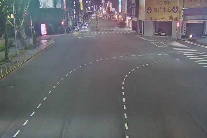 台中市北區三民路/精武路(右側車流往一中方向)