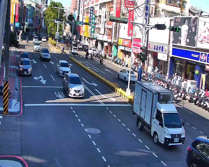 台中市北屯區中清路/雷中街(右側車流往大雅交流道)