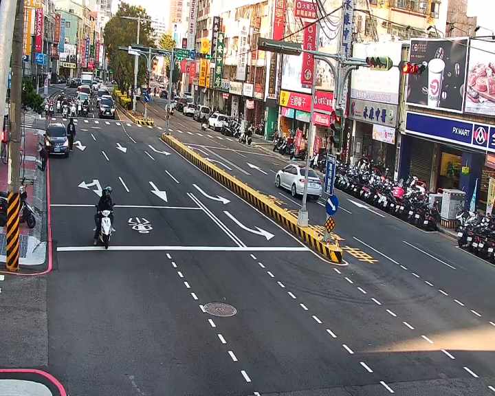 中清路/雷中街(右側車流往大雅交流道)