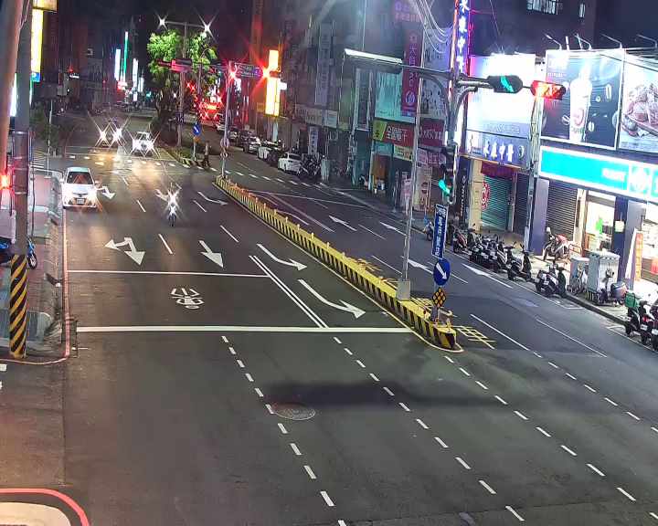 台中市北屯區中清路/雷中街(右側車流往大雅交流道)