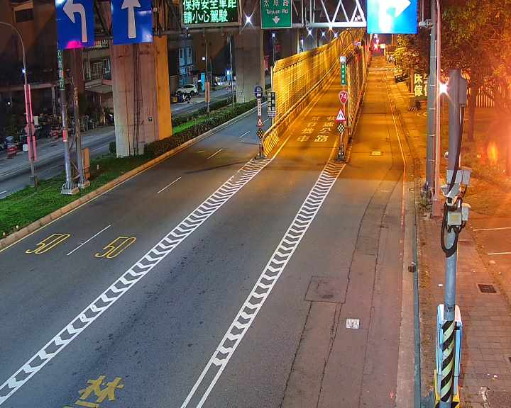 台中市北屯區松竹路/環中東路(右側車流往太原路)