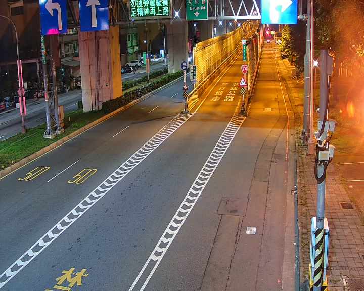 台中市北屯區松竹路/環中東路(右側車流往太原路)