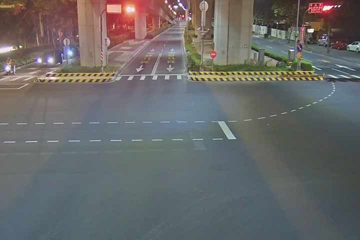 環中東路/中山路(右側車流往大里)