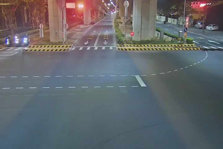 環中東路/中山路(右側車流往大里)