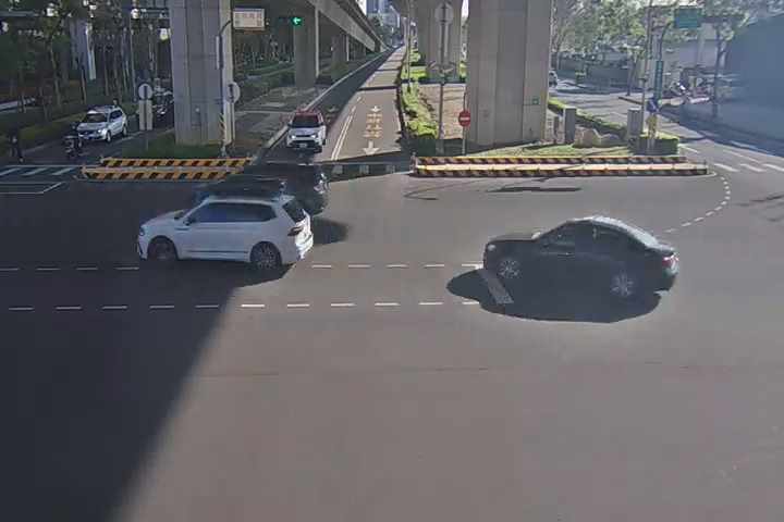 環中東路/中山路(右側車流往大里)