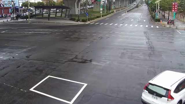 台中市北屯區環中路/崇德路(車流往潭子中山路)