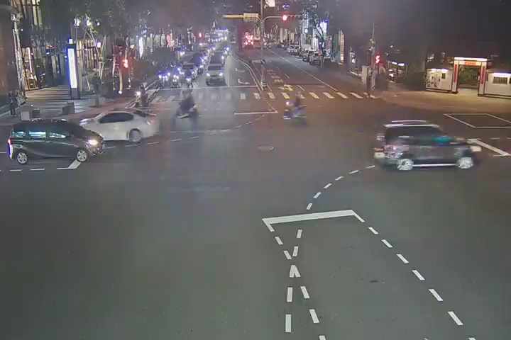 公益路/大墩路(右側車流往環中路)