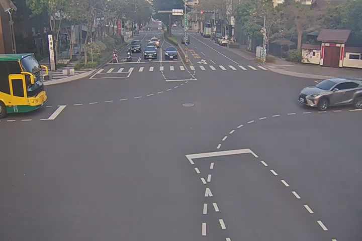 公益路/大墩路(右側車流往環中路)