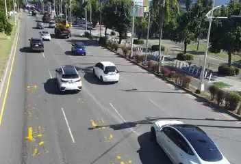 台中市北屯區環中路/四平路(車流往潭子中山路)