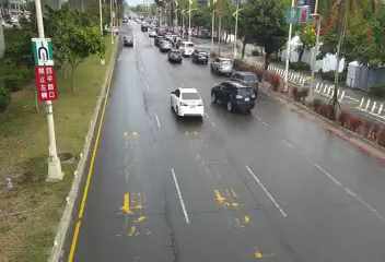 台中市北屯區環中路/四平路(車流往潭子中山路)