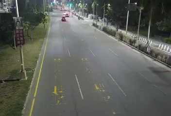 台中市北屯區環中路/四平路(車流往潭子中山路)