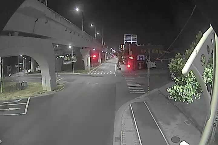 台中市北屯區環中路/昌平路(右側車流往中清路)