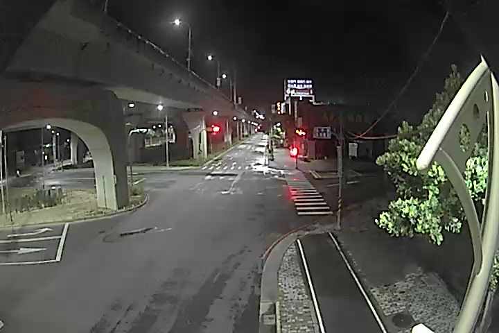 台中市北屯區環中路/昌平路(右側車流往中清路)