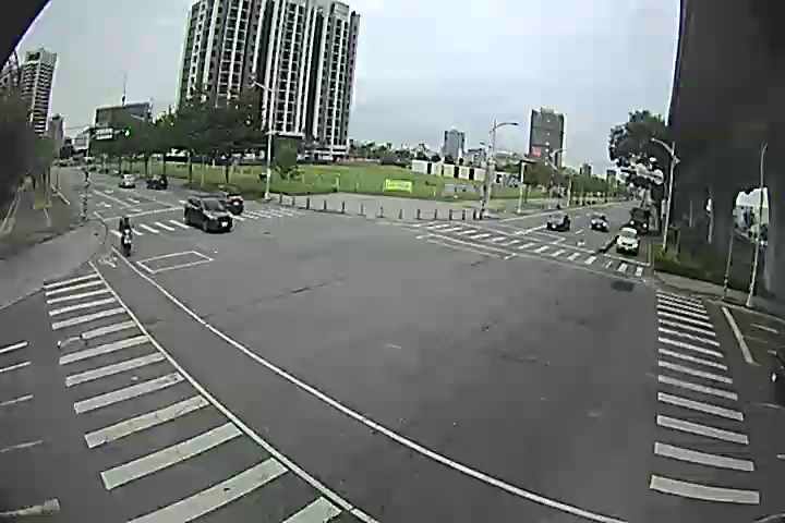 台中市道路 [06231]環中路/四平路(往崇德路-路口後)(內側)Huanzhong Rd./Siping Rd. 距離181公尺