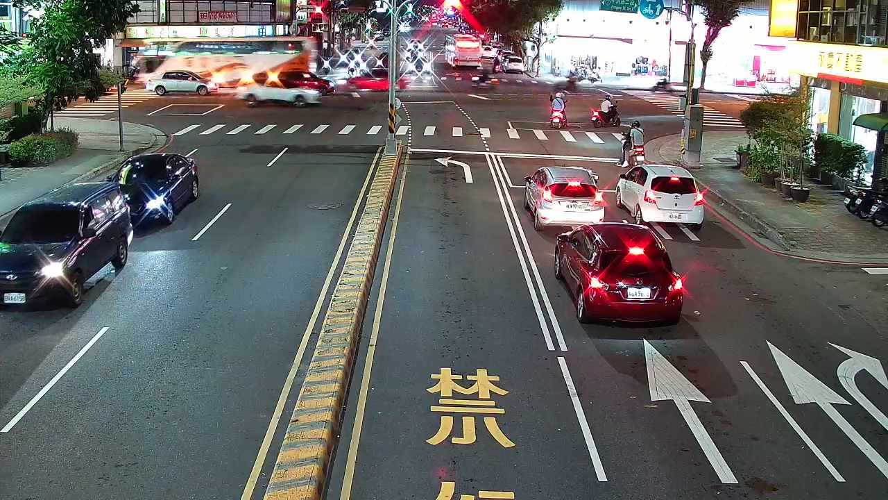敦化路/中平路(右側車流往中清路)