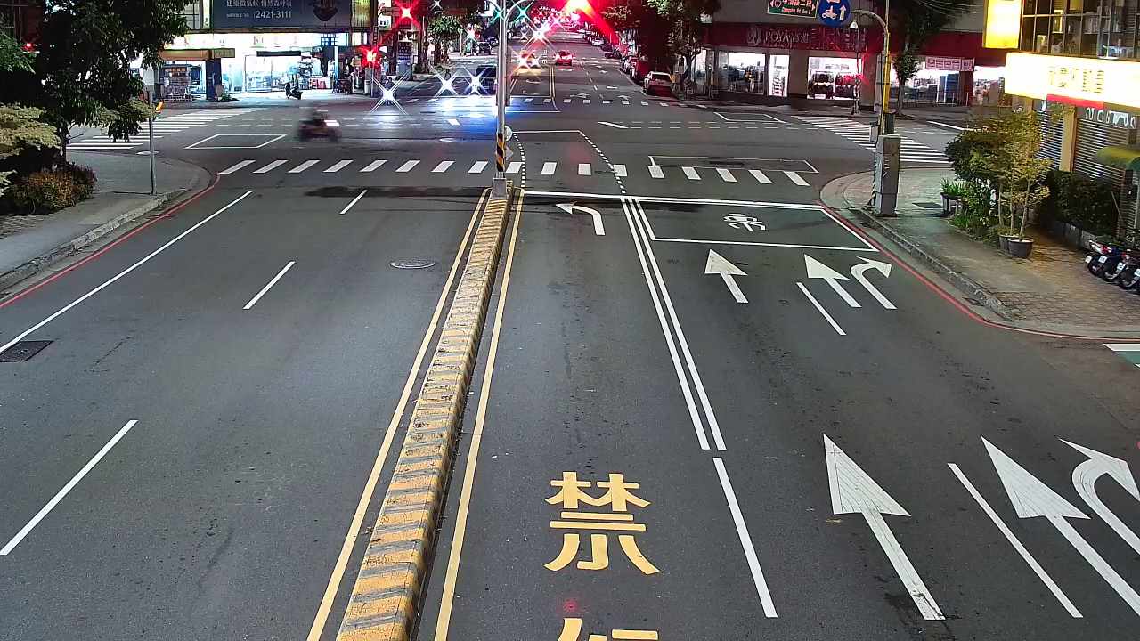 台中市北屯區敦化路/中平路(右側車流往中清路)