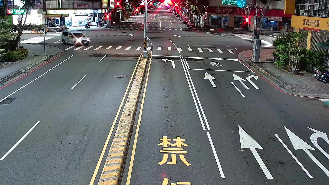台中市北屯區敦化路/中平路(右側車流往中清路)