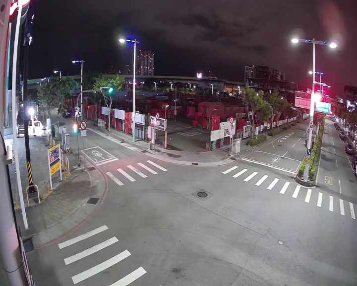 台中市道路 [06041]敦富路/敦富二街(右側車流往松竹路),Dunfu Rd / Dunfu Second Street (Right side Traffic flow to Songzhu Rd) 距離1.4公里