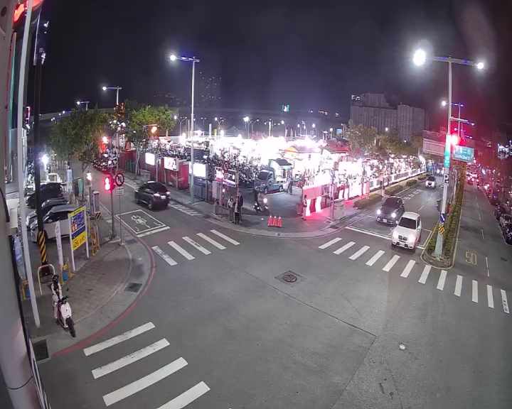 台中市北屯區敦富路/敦富二街(右側車流往松竹路)