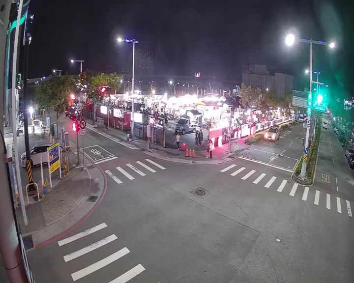 台中市北屯區敦富路/敦富二街(右側車流往松竹路)