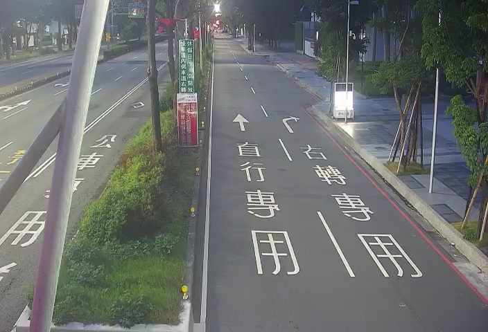 台中市道路 [07092]臺灣大道/惠來路(右側車流往文心路),Taiwan Blvd/Huilai Rd (Right side Traffic flow to Wenxin Rd) 距離590公尺