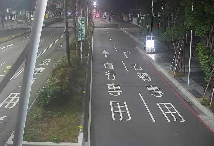 臺灣大道/惠來路(右側車流往文心路)