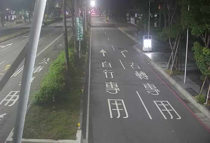 臺灣大道/惠來路(右側車流往文心路)