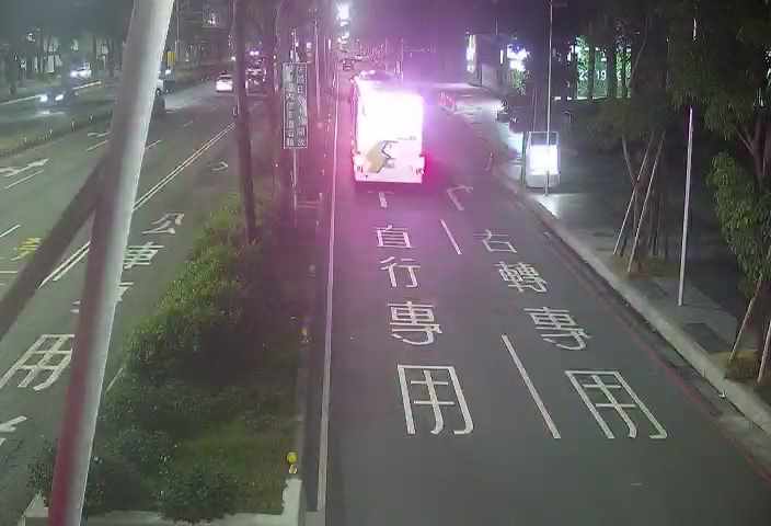 臺灣大道/惠來路(右側車流往文心路)