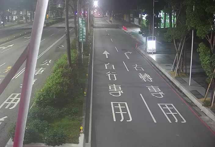 臺灣大道/惠來路(右側車流往文心路)