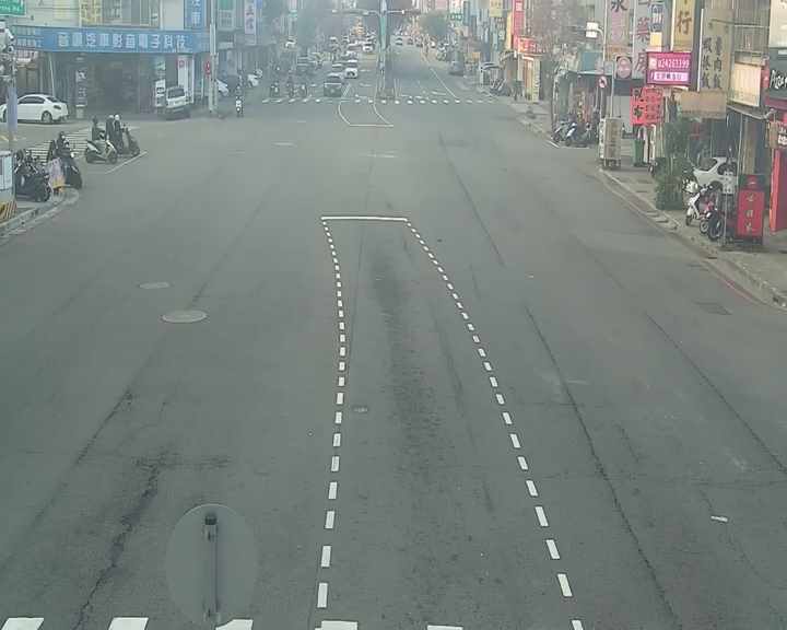 中清路/經貿七路(右側車流往大雅交流道)