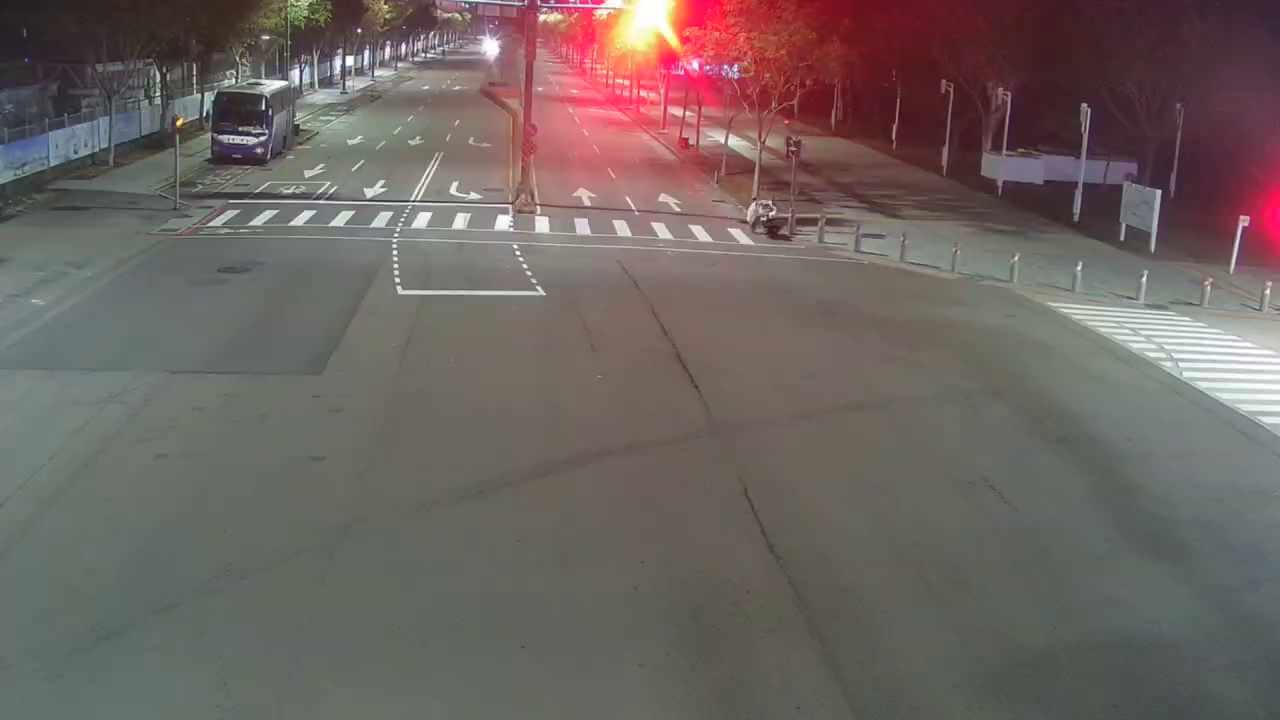 敦化路/凱旋路(右側車流往環中路)