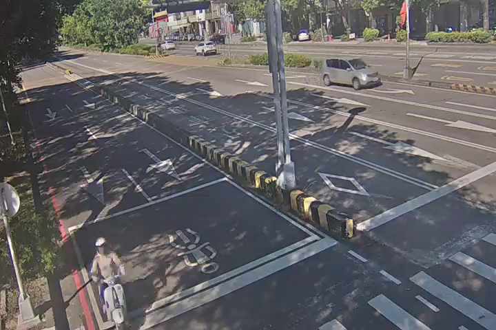 台中市道路 [07244]台灣大道/玉門路(右側車流往沙鹿) Taiwan Blvd/Yumen Rd.(Right side Traffic flow to Shalu) 距離1.6公里