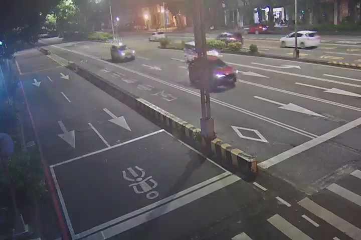 台灣大道/玉門路(右側車流往沙鹿)