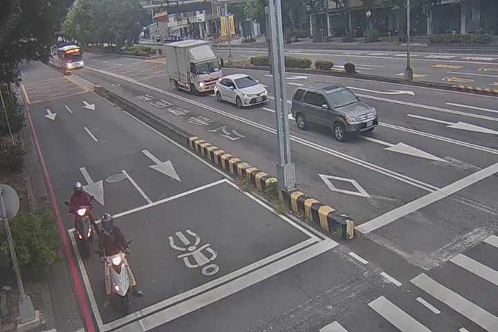 台灣大道/玉門路(右側車流往沙鹿)