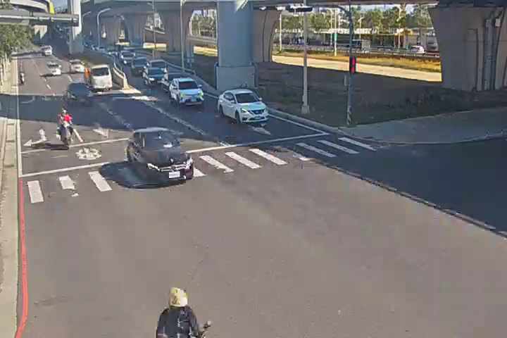 台中市北屯區環中路/同榮東路(車流往中清路)