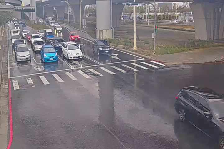 台中市北屯區環中路/同榮東路(車流往中清路)