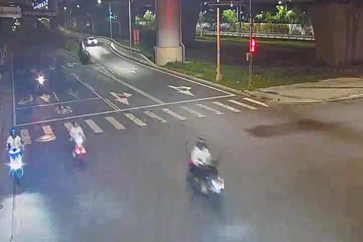 台中市北屯區環中路/同榮東路(車流往中清路)