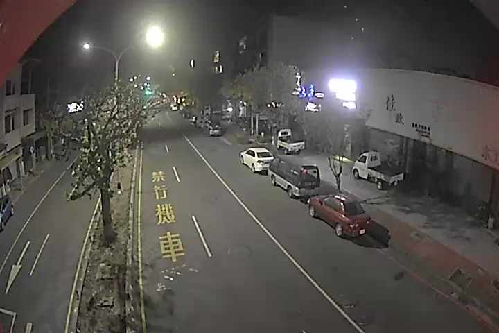 台中市北屯區松竹路/松竹二路(右側車流往環中東路)