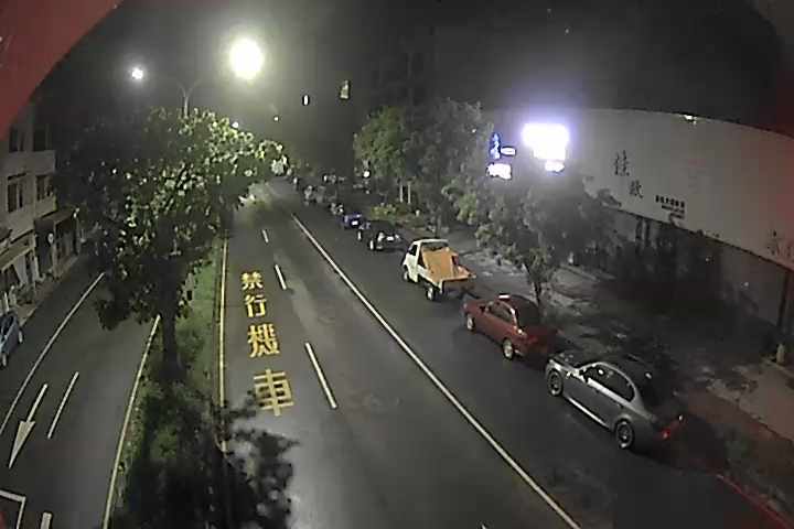 台中市北屯區松竹路/松竹二路(右側車流往環中東路)