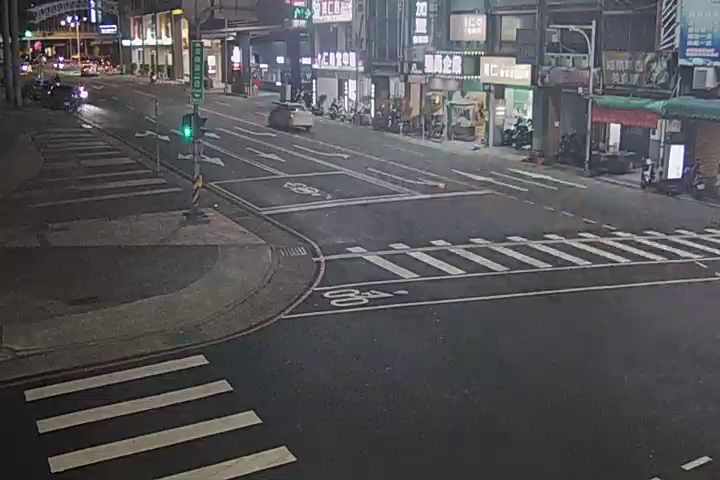 公園路/自由路(右側車流往雙十路方向)