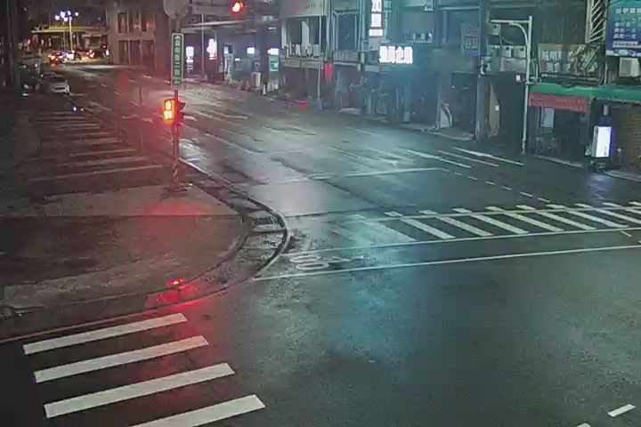台中市中區公園路/自由路(右側車流往雙十路方向)