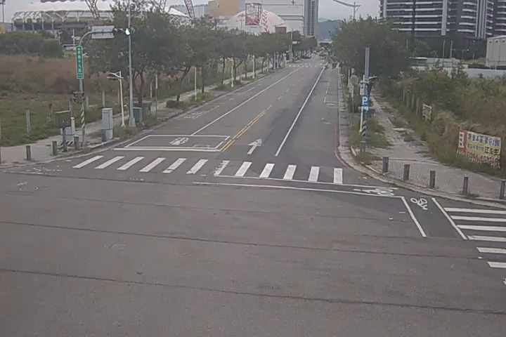 台中市道路 [06228]崇德十九路/豐樂一街(右側車流往崇德路) Chongde 19th Rd./Fengle 1st St. (Right side Traffic flow to Chongde Rd.) 距離394公尺
