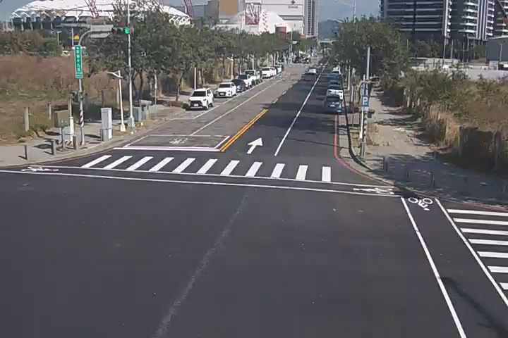 台中市北屯區崇德十九路/豐樂一街(右側車流往崇德路)