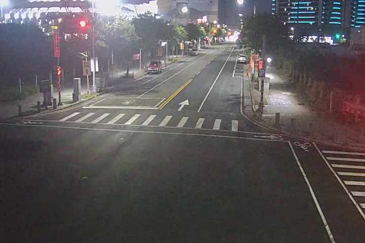 崇德十九路/豐樂一街(右側車流往崇德路)