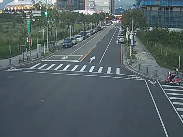 台中市北屯區崇德十九路/豐樂一街(右側車流往崇德路)